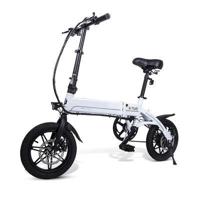 Bici eléctrica plegable gorda controlada del vector, bici eléctrica plegable 32km/H 14