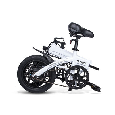 Bici eléctrica plegable gorda controlada del vector, bici eléctrica plegable 32km/H 14