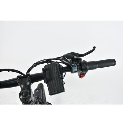 Bici eléctrica del plegamiento completo de la suspensión 0.25KW, bici de montaña eléctrica para los adultos