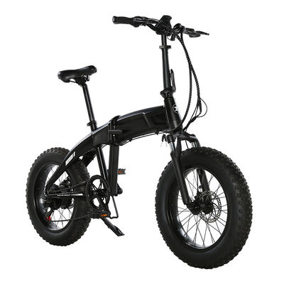 La bici de montaña eléctrica del neumático gordo del OEM, pre montó la bici de montaña de la rueda de 20 pulgadas