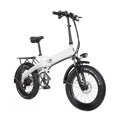 350W que dobla las bicis eléctricas para los adultos, bici gorda plegable 28MPH del neumático 20&quot; 4,0