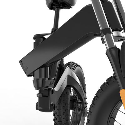 Bici plegable eléctrica AC100v del neumático gordo de 20 pulgadas con la batería de litio 10AH