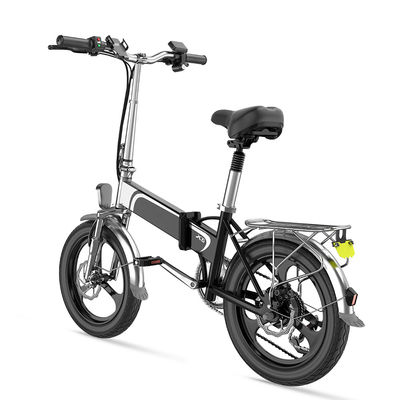 7speed la bici más ligera del plegamiento E, bici plegable eléctrica ultra ligera 36V