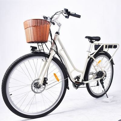 0.5KW bici eléctrica para mujer ligera, el paso de las mujeres del ODM a través de la bici eléctrica
