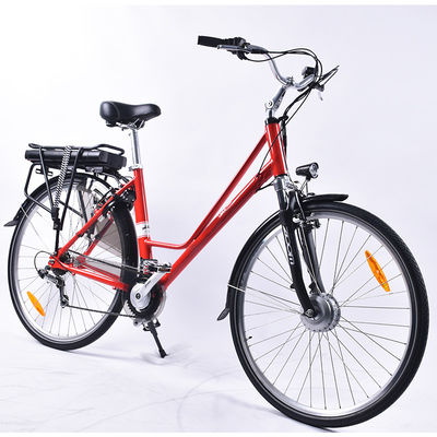 Bici eléctrica 19mph 6Speed de las señoras ligeras impermeables con varios modos de funcionamiento
