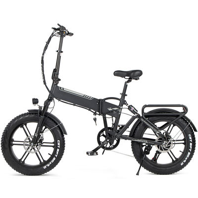 Bici plegable eléctrica 22mph Max Speed 14.5A del neumático gordo de Shimano