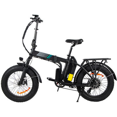 bici plegable eléctrica del neumático gordo 350W con la batería de litio 15.6Ah