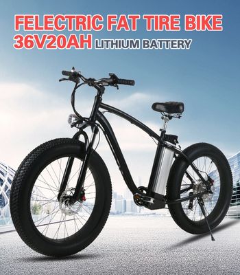 Bicicleta eléctrica bici eléctrica del neumático gordo de Ebike de la playa de la montaña de 26 pulgadas para los adultos