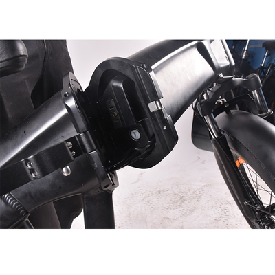 La bici de montaña eléctrica del neumático gordo del ODM 48V 500W Shimano 6 adapta el cargo Ebike plegable