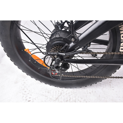 La bici de montaña eléctrica del neumático gordo del ODM 48V 500W Shimano 6 adapta el cargo Ebike plegable
